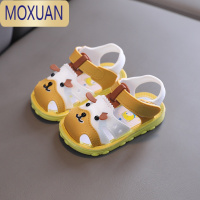 MOXUAN宝宝布凉鞋男童夏季婴儿防滑软底婴幼儿鞋子春秋女童学步鞋宝宝鞋