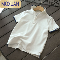 MOXUAN儿童POLO衫 薄款校服 男女童短袖上衣 中大童T恤夏装山东网店