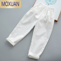 MOXUAN儿童薄裤子 春夏宝宝棉质防蚊裤软软裤 男女童柔软舒适棉布长裤子