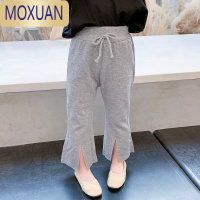 MOXUAN儿童裤子夏装女童运动裤2022新款洋气韩版宽松休闲小童春夏季长裤