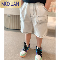 MOXUAN童装儿童中裤2022夏季新款男童宝宝韩版休闲五分裤宝宝中裤子短裤