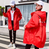 艳如飞风衣女中长款春秋外套韩版宽松大码女装胖mm200斤棒球服休闲上衣风衣