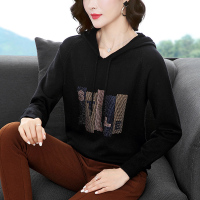 艳如飞高端大码女装春装卫衣女宽松200斤胖mm上衣遮肚加肥春秋款打底衫大码女装