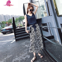 艳如飞沙滩裙子女装出游穿搭海边度假套装拍照适合海南三亚旅游衣服超仙套装