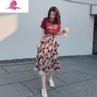 艳如飞沙滩裙女显瘦遮肉超仙三亚旅游衣服长裙海边度假气质连衣裙套装夏套装