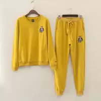 艳如飞棉运动套装女秋冬两件套学生休闲跑步服宽松卫衣潮2020新款女装休闲运动套装