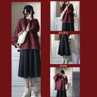 艳如飞早春新款可盐可甜酷女孩穿搭小个子炸街学生卫衣+半身裙两件套装套装