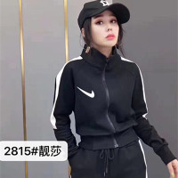 艳如飞运动套装女春秋2020新款韩版时尚宽松卫衣潮牌休闲服两件套秋装潮休闲运动套装