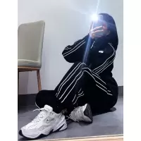 艳如飞棉运动套装女春秋宽松显瘦学生韩版卫衣时尚休闲两件套跑步服潮休闲运动套装