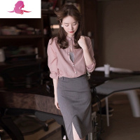 艳如飞高端名媛职业套装白领气质女范衣服包裙两件套ol职场轻熟风女装套装