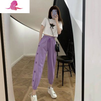 艳如飞t恤束脚裤子两件套小个子显高少女穿搭可盐可甜休闲时尚运动套装休闲运动套装
