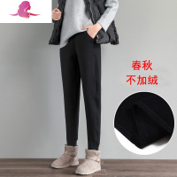 艳如飞羔绒裤子女冬季加绒加厚休闲运动裤女百搭卫裤秋冬保暖外穿棉裤休闲裤