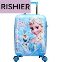 日示儿儿童拉杆箱18英寸小学生行李箱 冰雪奇缘登机箱万向轮旅行箱