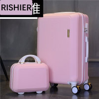 日示儿手拉箱行李箱男 学生 时尚潮流旅行箱大号24英寸布料布面万向轮布箱拉杆箱男行礼拉箱密码箱软皮箱津布Q