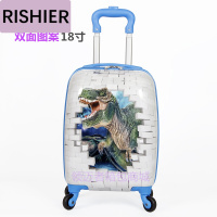 日示儿卡通大蜂儿童拉杆箱恐龙小孩行李箱童旅行箱万向轮18寸公主