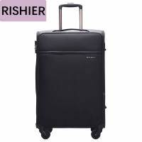 日示儿商务加厚牛津布拉杆箱登机箱静音耐磨万向轮旅行箱超大容量学生行李箱