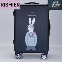 日示儿【官方旗舰店】卡通行李箱女生韩版拉杆箱潮可爱个性手拉箱20寸少女皮