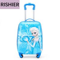 日示儿儿童拉杆箱男女卡通旅行箱万向轮16寸18寸行李箱拉杆书包旅行拉箱