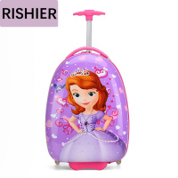 日示儿可爱卡通儿童PC蛋壳16寸18寸精品拉杆箱旅行箱定制任何logo