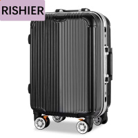 日示儿行李箱男学生时尚潮流行礼拉箱手拉箱行李箱 铝框拉杆箱20旅行箱24行李箱28学生密码箱包箱子万向轮