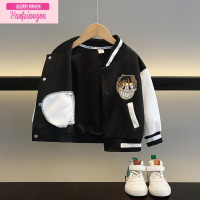 七斓鸿星尓克男童秋装棒球服外套22新款宝宝春秋季炸街衣服潮儿童时髦