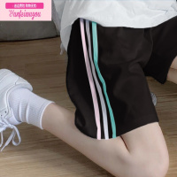 七斓女童运动短裤夏季2022新款夏装儿童五分裤薄款女大童宽松裤子