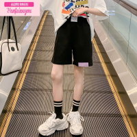 七斓女童运动短裤外穿2022新款裤子夏季薄款儿童五分裤休闲中大童夏装