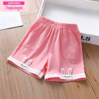七斓女童短裤夏季2022新款中小童韩版洋气百搭运动裤儿童热裤休闲裤子