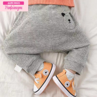 七斓婴儿大PP裤子春秋装儿童长裤男女童宝宝包臀裤新生儿大屁屁哈伦裤