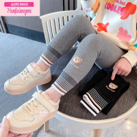 七斓女童打底裤春秋季外穿洋气薄款秋款儿童装小童长裤女宝宝秋装裤子