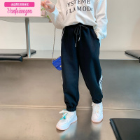 七斓沫沫家童装2022秋季新款儿童运动裤女童炸街裤子宝宝春秋款长裤潮