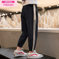 七斓男童裤子夏款2022新款儿童防蚊裤夏季薄款休闲裤中大童夏装长裤潮