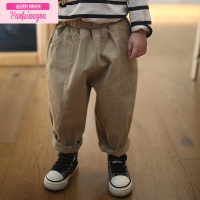 七斓砚台家童装韩版宝宝裤子萝卜裤九分裤哈伦灯笼裤男女童春秋洋气潮