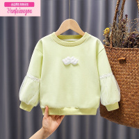 七斓女童春装卫衣2022新款儿童春款小翅膀宝宝韩版洋气上衣小童春秋季