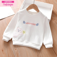 七斓童装儿童卫衣外穿春季2022新款洋气春秋女童卡通打底韩版宽松上衣