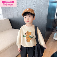 七斓霖霖妈男婴童装男童卫衣春秋男宝宝秋装儿童长袖T恤秋小童秋季潮