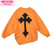 七斓儿童后背立体卫衣2022新款秋装男童洋气街舞宽松上衣潮童装