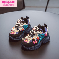 七斓女童运动鞋2022新款轻便软底儿童鞋子休闲秋季老爹春秋款女孩单鞋运动休闲鞋