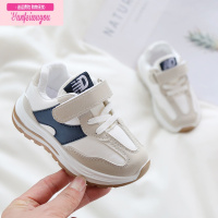 七斓男童鞋子儿童春季男宝宝软底学步鞋小童春秋款女童透气运动鞋童鞋运动休闲鞋