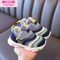 七斓男宝宝鞋毛毛虫童鞋防滑秋季新款运动透气儿童软底学步小童机能鞋运动休闲鞋
