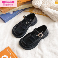 七斓女童小皮鞋2022年春秋新款软底圆头小女生儿童公主鞋防滑时尚单鞋