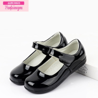 七斓女童黑色皮鞋公主单鞋儿童中小学生礼服演出鞋校园钢琴舞台表演鞋