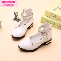 七斓女童皮鞋2022春秋季新款儿童单鞋中大童公主鞋韩版小女孩学生鞋潮