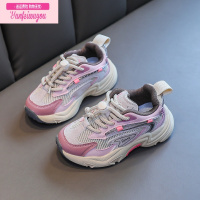 七斓女童鞋运动鞋春秋款2022秋冬新款时尚儿童潮牌老爹鞋加绒二棉鞋子运动休闲鞋