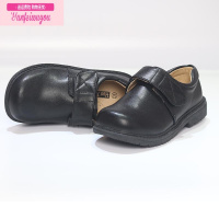 七斓男鞋男童黑皮鞋2020年新款春秋大小男孩软底表演出鞋花童礼服单鞋