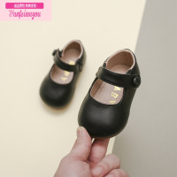 七斓女宝宝公主风小皮鞋舞蹈软底鞋子小童春秋女童单鞋婴儿学步鞋夏季