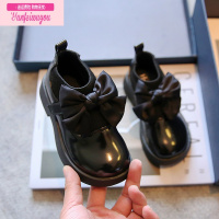 七斓女童皮鞋2022秋冬新款软底连袜单靴小女孩公主鞋时尚袜靴儿童鞋子