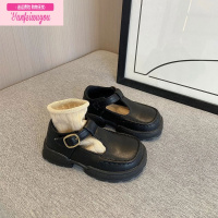 七斓女童鞋儿童公主小皮鞋2022春秋新款童鞋黑色小童玛丽珍单鞋宝宝鞋