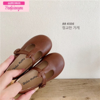 七斓女童皮鞋2022春秋新款儿童洋气复古软底公主鞋单鞋宝宝韩版小皮鞋