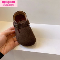 七斓韩版儿童勃肯鞋春秋女童皮鞋男童鞋子复古单鞋宝宝童鞋豆豆鞋